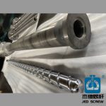 杰德 鋼帶造粒機(jī)擠出機(jī)螺桿機(jī)筒 耐熱耐腐蝕 型號(hào)齊全 支持定制-舟山市杰德機(jī)械有限公司，擠出機(jī)螺桿，注塑機(jī)螺桿，舟山螺桿，螺桿廠